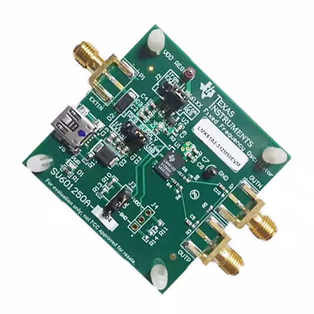 LMK61A2-312M50EVM Texas Instruments  Cartes et kits d'évaluation et de démonstration